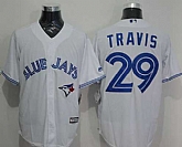 Toronto Blue Jays #29 Devon Travis White New Cool Base Stitched Jersey,baseball caps,new era cap wholesale,wholesale hats
